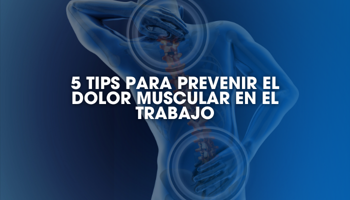 5 tips para prevenir el dolor muscular en el trabajo